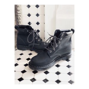 Dr. Martens Leather Hiking Combat Boots